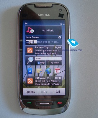 Nokia C7 front